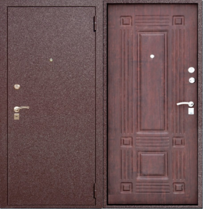 металлическая дверь - трио